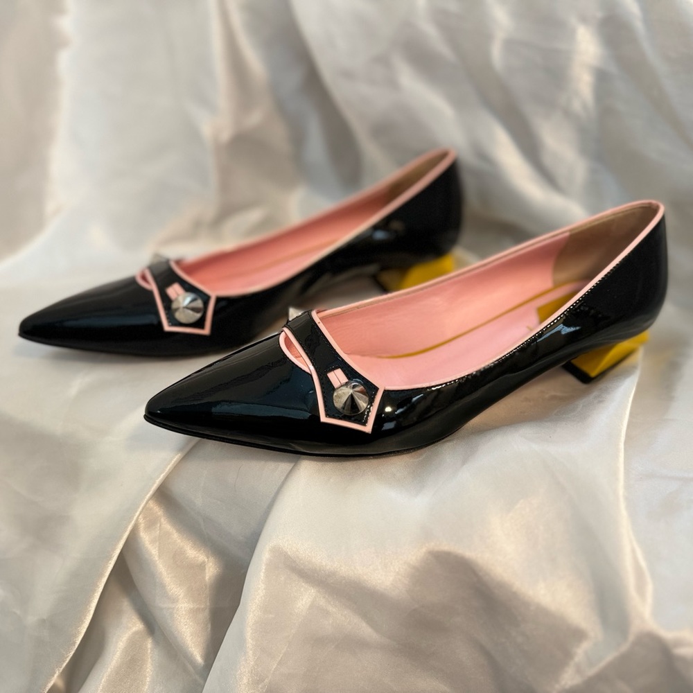 Fendi Black Patent Pumps - Picture 7 of 11